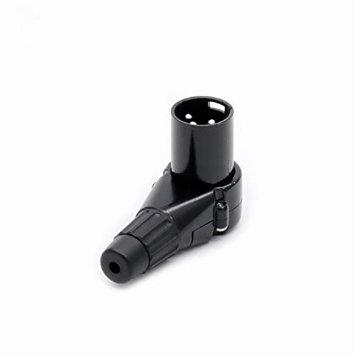 Conector XLR multidireccional de ángulo recto de 3 pines para solucionar espacios reducidos 5