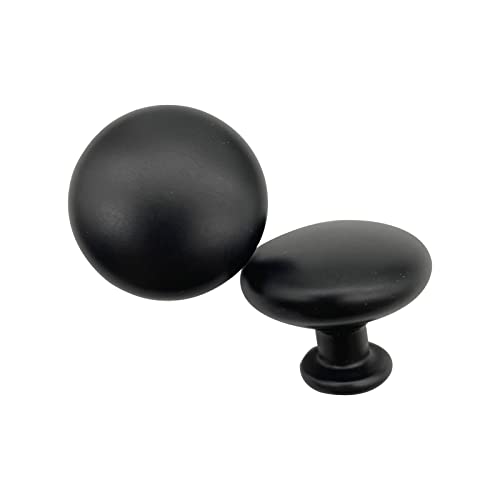Santousi Round Cabinet Knobs Black Kitchen Knobs Modern Drawer Dresser Handle Knobs Furniture Door Pull Knobs Aluminum Alloy Handle Pull Knobs Pack Of 10 #TOP2