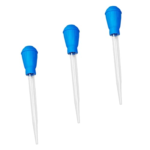 BESPORTBLE 3pcs Aquarium Clean Pipettes Manual Water Changer for Fish Tank Large Size Waste Feces Waste Extractor