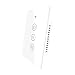 MOES WiFi Smart Curtain Switch Motorized Roller Blinds Shutter Switch,Smart Life/Tuya APP Remote Control,Compatible with Alexa Echo and Google Home