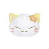 Furyu Nemuneko Cat (Yellow) Pastel Color Plush Toy
