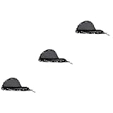 VALICLUD 3 Pièces Filet à Cheveux Restaurant Casquette en Filet Ajustable Chapeau De Ser...