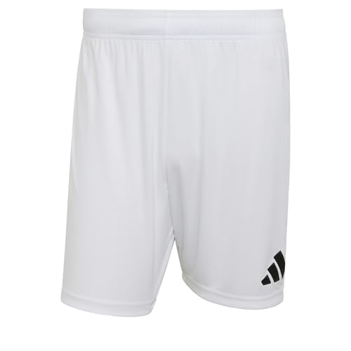 Short Adidas Entrada 26 blanc pour vos entraînements de football en L