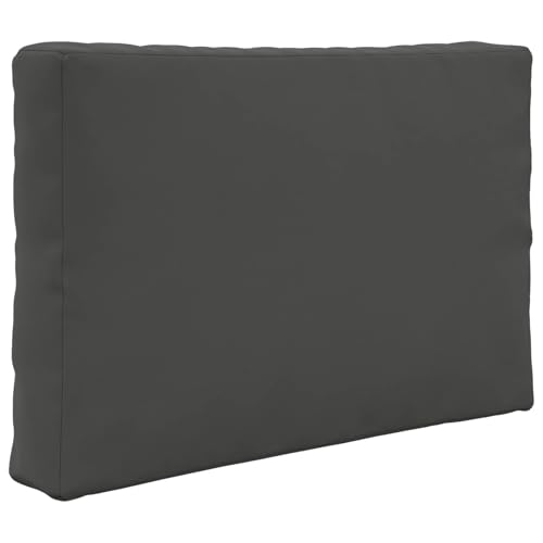 Lot de 2 coussins de canapé d'extérieur imperméables gris anthracite - 5