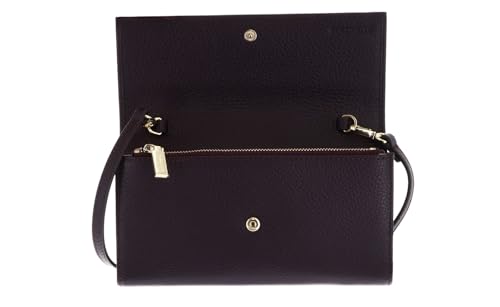 Mini bag portefeuille prune Coccinelle, le sac bandoulière compact pour tout ranger - 5