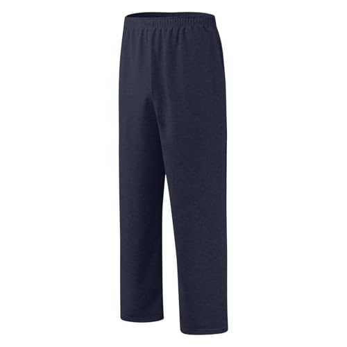 Pantalon homme chaud et confortable à coupe droite ample