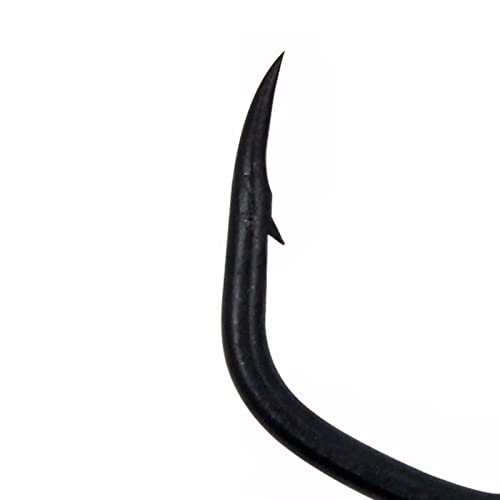 HNHYNSY Angelhaken 10 stücke High-Carbon Steel Carp Fishing V-Kurve Stachelhaken Wels Haken 2/4 / 6/8# Angelausrüstung… – Bild 4