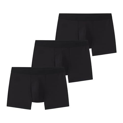 WYR ComfortAir 3-Pack Boxer Briefs - Soft Egyptian Giza Cotton Stretch Tagless Men's Underwear - Lightweight Breathable Brief2