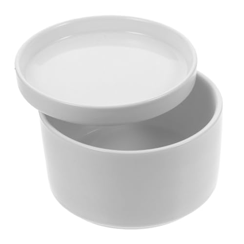 Homoyoyo Keramikdose Mit Deckel - Porzellandose in Weiß - Ideal Als...