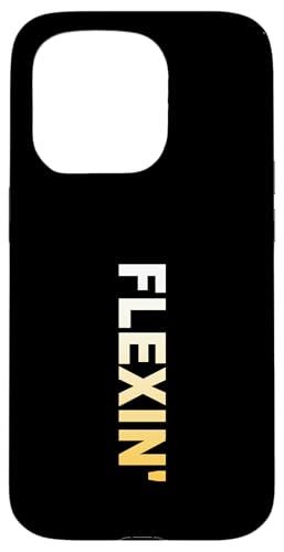 University Varsity-�S�[���h�J���[ Flexin' Varsity-�S�[���h �X�}�z�P�[�X iPhone 15 Pro �p