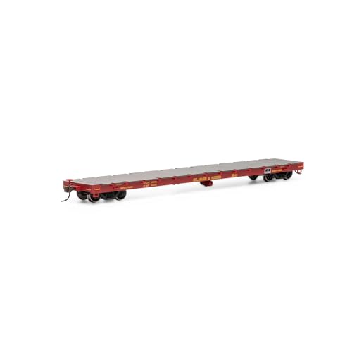 Athearn HO RTR 60' Flat D&H #16141 ATH92686 HO Rolling Stock