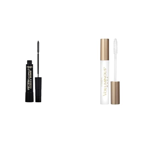 L’Oréal Paris Makeup Telescopic Original Lengthening & Voluminous Lash Boosting Conditioning Primer Mascara, White Primer, 0.24 Fl Oz., 1 Count