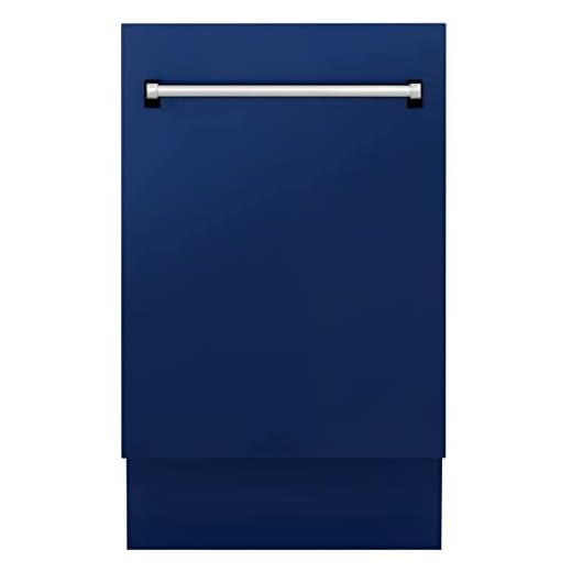 18" Top Control Tall Tub Dishwasher in Custom Panel Ready with Stainless Steel Tub and 3rd Rack (DWV-18) (Gloss Blue)