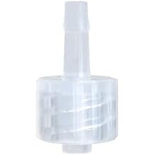 50pcs PP Male Luer Lock 1/8" Hose Barb Adapter Pharmaceutical Polypropylene Connectors