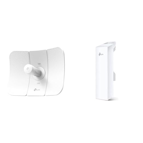 TP-Link Pharos Serie CPE710 Outdoor WLAN Access Point weiß & Pharos Serie CPE510 Outdoor WLAN Access Point (für professionelle Anwender, 300 Mbit/s auf 5GHz) weiß