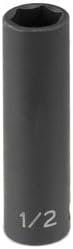 GRY-1007MD Drive x 7mm Deep Impact Socket, 6 Point