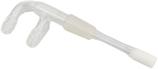 Laboratory five-port electrolytic cell F-type gas inlet and outlet glass tube (19 frosted port F tube)