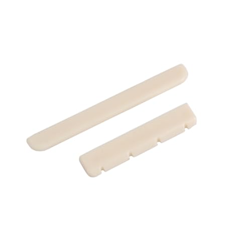 Generic Gl72 Classical Guitar Saddle and Nut Guitar Accessory Plastic Easy Installation Enhanced Playability