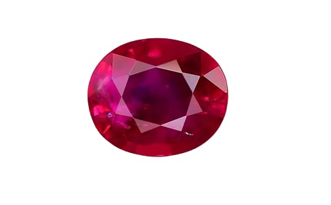 DeepMinesBarma Manik Ratan Original 5 Ratti 5 रत्ती माणिक्य Lab Certified Gemstone Ruby Unheated and Untreated 4.55 Carat बर्मा रूबी स्टोन Loose Burma Manikya Padmarag Mani For Pendant Making