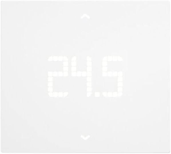 Vimar 02913 Thermostat display showing 24.5 degrees