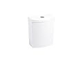 KOHLER 3569-0 Persuade Curv Toilet Tank, Dual-Flush 1.0 GPF or 1.6 GPF, Top-Mount Two-Button Flush, Toilet Tank Only, White
