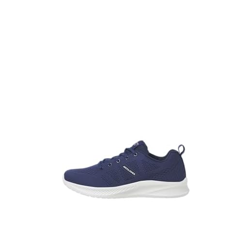 JACK & JONES Jfwcroxley-Zapatillas de Punto Noos, Hombre, Azul Medieval, 42 EU