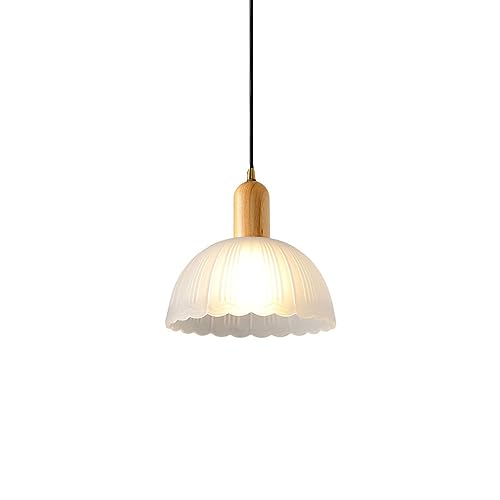 Lustre esthétique français en bois pour éclairer votre îlot de cuisine
