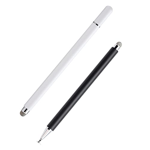 Lápiz capacitivo touch screen con punta sensible y diseño ergonómico anti fatiga negro