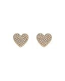kate spade new york Yours Truly Pave Heart Studs