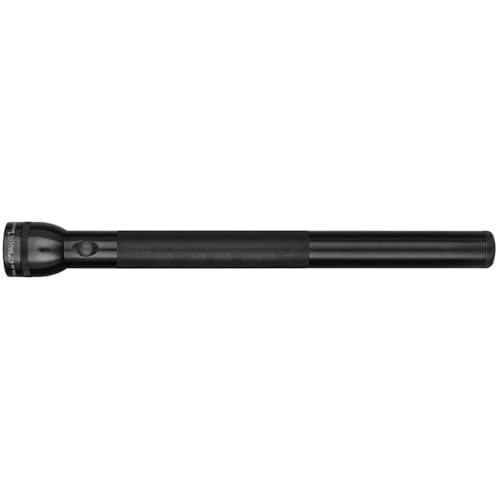Maglite Heavy-Duty Incandescent 6-Cell D Flashlight in Display Box, Black
