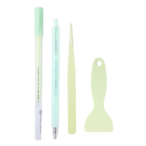 Set di penne per colla, strumenti per scrapbooking - Kit di 4 penne per colla,Set di strumenti manuali multifunzionali per l'arte della carta, la fabbricazione di biglietti e vari lavori manuali