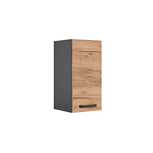 Vicco Elément Haut de Cuisine R-Line, Chêne de Force doré, 30cm, pour Une Combinaison Libre au Sein de systèmes de Cuisine modulaires