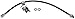 Dorman H620914 Brake Hydraulic Hose Compatible with Select Chrysler / Dodge Models