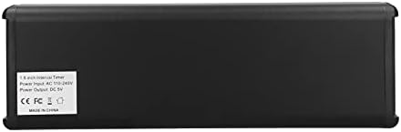 LED Interval Timer for Fitness Training - Workout Countdown Clock with Stopwatch & Up Timer Functionality for Home Gym