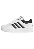 Tomaia in materiale sintetico adidas Unisex - Bambini e Ragazzi Hoops Classic J Shoes, Ftwr White/Core Black/Orbit Grey, 38 2/3 EU