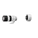 Sony Teleobjektiv ; Zoomobjektiv, FE 70-200 mm f/2,8gm OSS | Vollformat, Supertele, Festbrennweite, Zoom, weiß (SEL70200GM) & SEL-20TC 2.0X Telekonverter (geeignet für SEL70200GM) weiß