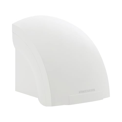 NiuLifeya Automatischer Händetrockner mit Infrarotsensor, Elektrischer Händetrockner, Berührungslos 1200W, Erfassungsbereich 10–15 cm, Trocknungszeit 10–15 Sekunden, für Badezimmer, Gewerbe, Haushalt