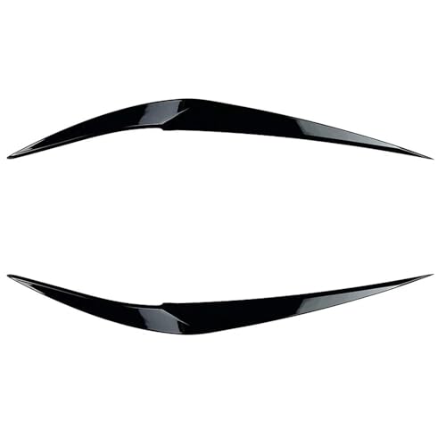 Sourcil phare voiture noir brillant pour sublimer le style de votre X1 F48