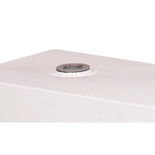 Jobox 485000 Crescent 50 Gallon White Square Steel Liquid Transfer Tank thumb #3
