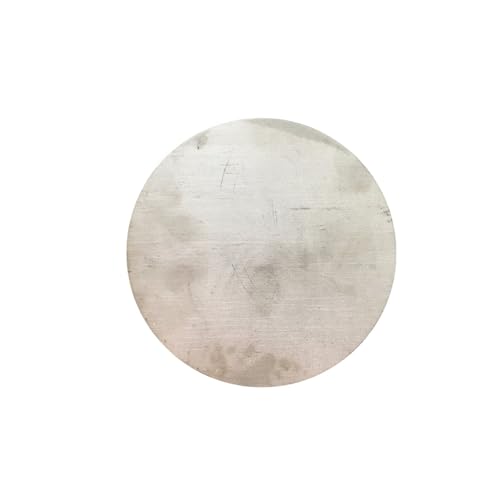 1/4" (.250) Stainless Steel Disc x 6.5" Diameter, 304 SS Metal Craft Industrial Precision DIY Metal Custom Fabrication Machined Parts Mechanical Components Durable Material