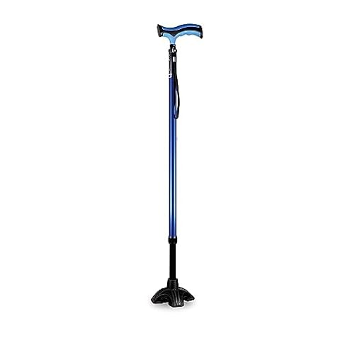 Vissco Quadcane Walking Stick With 4 Base Tips