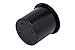 Seachoice Plastic Drop-in Beverage Holder for Standard 12 Oz. Aluminum and Glass Containers, Black