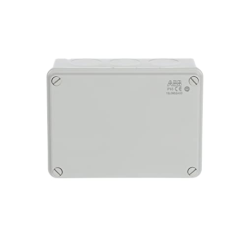 Boîte de dérivation étanche IP65 ABB pour boîtier électrique extérieur 153 x 110 x 66 mm