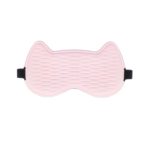Qianyu Antifaz para dormir con contorno 3D, transpirable, con correa ajustable, cómoda pantalla para los ojos para mujeres, hombres, niñas, adolescentes