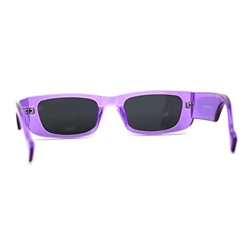 Neon Pop Color Mod Square Rectangle Retro Sunglasses4