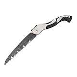 Yctze Klappbare Astsäge aus 10-Zoll-Manganstahl mit Drei Zähnen, Komfortablem Weichem Griff und Sicherem Verriegelungsdesign Zum Schneiden von Ästen