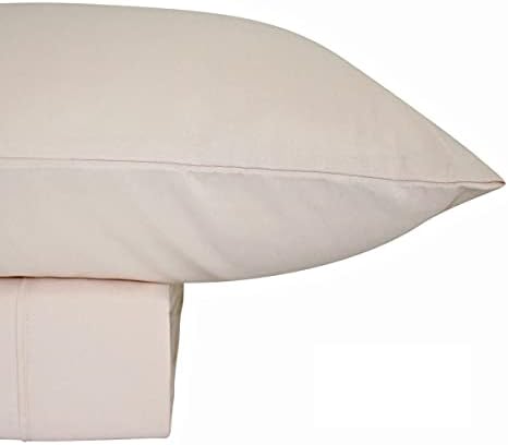 Thermal Flannelette Bed Sheets, 100% Brushed Cotton By Rohi (King Fitted Sheet, Pink)