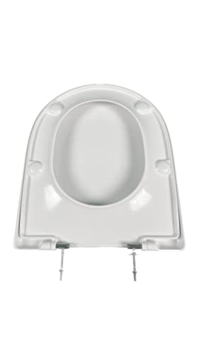 Jacob delafon E24888-00 Odeon Rive Gauche Seat, White - Image 4