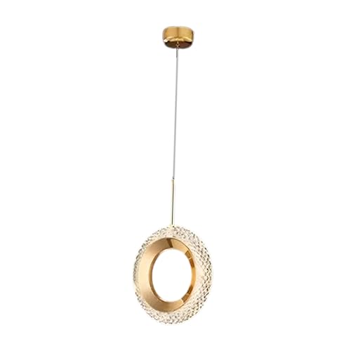 Lustre luminaire éclairage de plafond LED chaud rond rustique