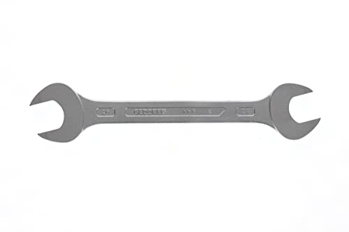 GEDORE Doppelmaulschlüssel 24 x 26 mm, Hochwertiger Vanadium-Stahl, Blendfreie Optik, Nach DIN 3110, Silber – Ansicht 5